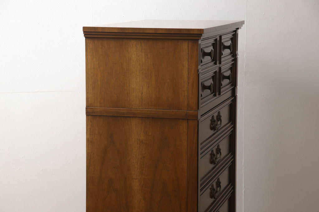 中古　美品　DREXEL HERITAGE(ドレクセルヘリテイジ)　FRANCESCA(フランチェスカ)シリーズ　浅めの引き出しが付いた上質なチェスト(サイドチェスト、タンス)(定価約84万円)(R-056859)
