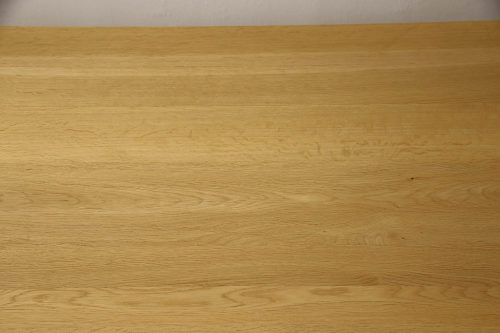 中古　超美品　カリモク家具(karimoku)　オーク材　ピュアオーク色　DU6161　ナチュラルテイストの空間づくりに活躍するダイニングテーブル(食堂テーブル、食卓、6人掛け、作業台)(定価約23万円)(R-066461)