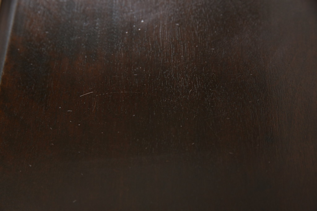 中古　美品　松本民芸家具　デザインが印象的なD型サイドボード(収納棚、戸棚、サイドキャビネット)(定価約59万8千円)(R-065718)