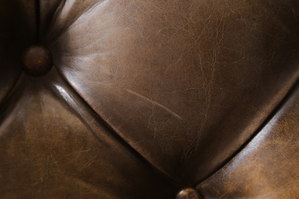 中古　ハロ(HALO)　アスプルンド(ASPLUND)取り扱い　CHESTER CHAIR(チェスターチェア)　重厚感のある佇まいが魅力的なチェア2脚セット(ダイニングチェア、椅子、イス)(R-065174)
