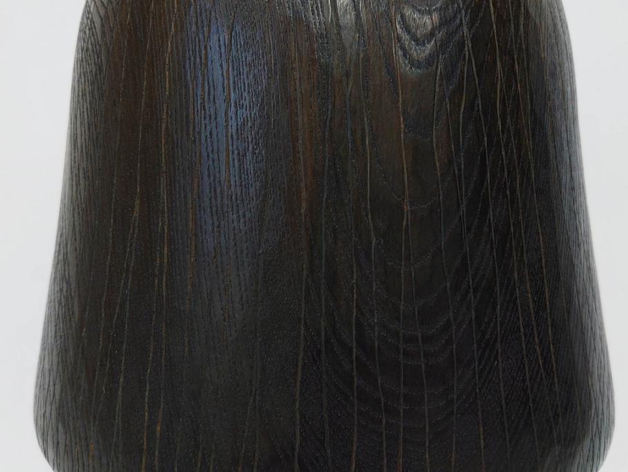 内閣総理大臣賞受賞作家　現代の名工　関口三作　「藍染」　高さ 約36cm　淑やかな美しさ漂う創作こけし(郷土人形玩具、伝統工芸、民芸品、置物、ディスプレイ、木彫、木製)(R-082514)