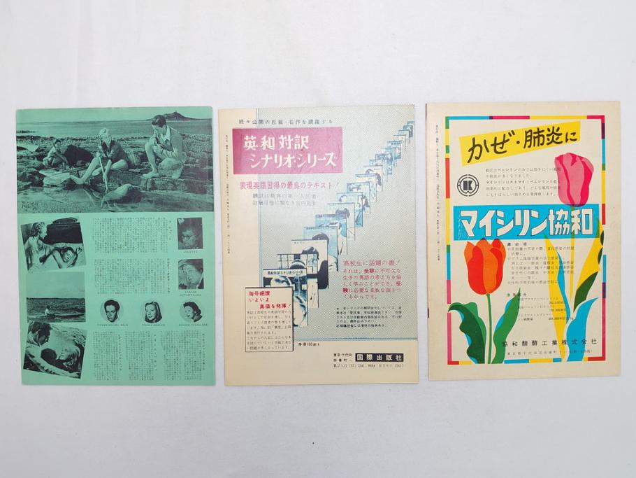 大いなる希望　空中ブランコ　ストロンボリ　パンと恋と夢　懐かしの日々　最後の楽園など　パンフレット25冊(映画パンフ)(R-063918)
