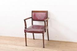 ヴィンテージ家具　北欧ビンテージ　G-PLAN(ジープラン)　チーク材の温もり溢れるダイニングチェア(椅子)(R-037970)