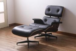 【買取】Hermanmiller(ハーマンミラー社)　ウォールナット　トールサイズ　イームズラウンジチェア&オットマン(定価約89万円)