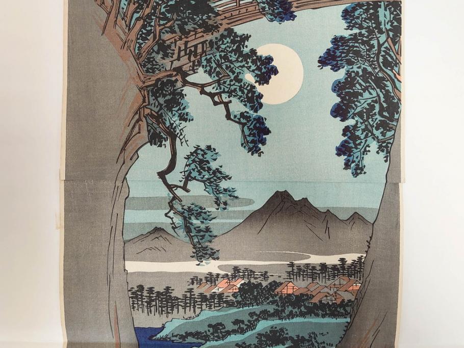 アダチ版画研究所　浮世絵版画撰集　版画11点セット(鳥居清朝、清長、清広、清忠、清信、清倍、菱川師宣、安藤広重、懐月堂安知、鈴木春信、葛飾北斎)(R-082524)