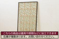 フランスビンテージ　緩やかなカーブを描く脚がお洒落な真鍮(しんちゅう)とアイアンのハンガーラック(ポールハンガー、洋服掛け、コート掛け、店舗什器、ヴィンテージ)(R-077810)