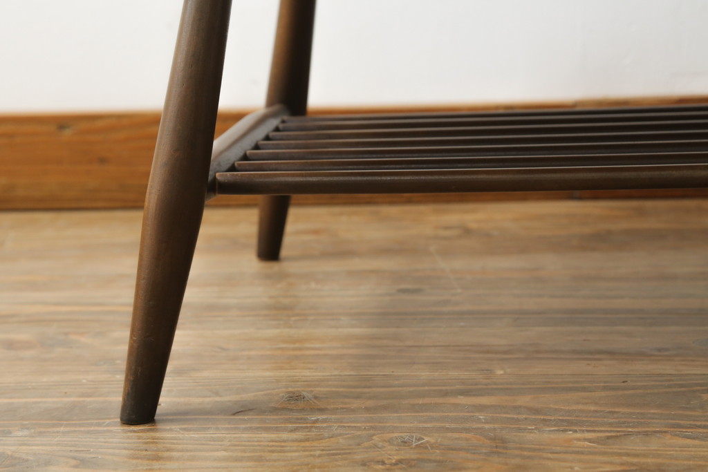 イギリスビンテージ　ERCOL(アーコール)　シンプルナチュラルなお部屋に合わせたいセンターテーブル(ヴィンテージ、ローテーブル、リビングテーブル)(R-063041)