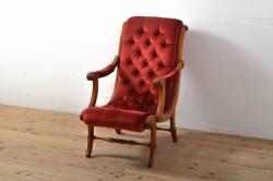 中古　EKORNES(エコーネス)　本革(レザー)　メイフェア(Mayfair)　スイングテーブル付き　ストレスレスチェア(M)オットマン付き(リクライニングチェア、アームチェア、フットスツール、椅子、北欧)(R-078737)