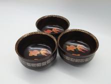 江戸期　古伊万里　青磁染付　深鉢(深皿、和食器)(R-052312)