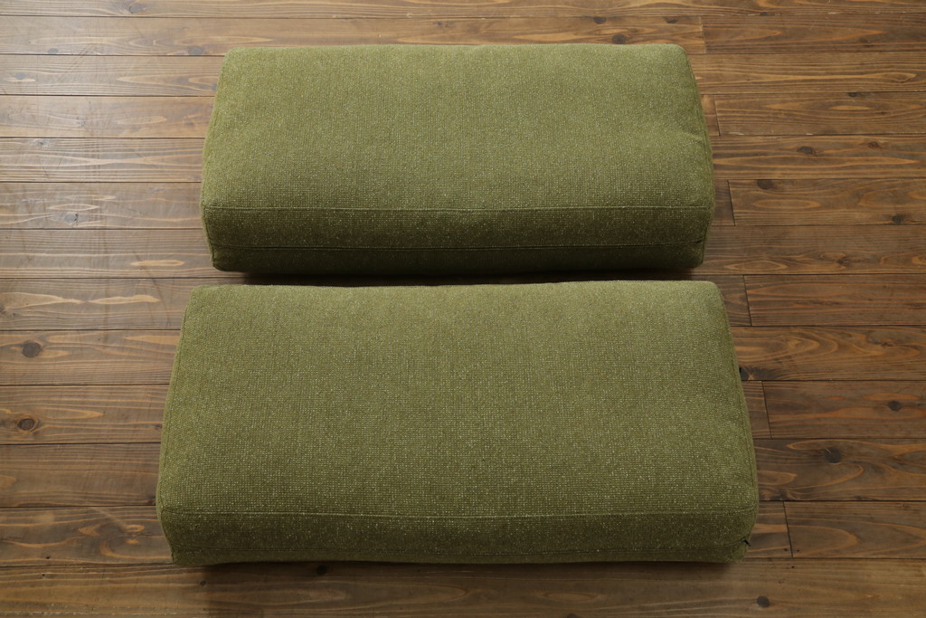 中古　AKASE(旧アカセ木工)　MASTERWAL(マスターウォール)　DANISH SOFA(デニッシュソファ)　ウォールナット材　ゆったりとした座り心地が魅力的な3人掛けソファ(三人掛け、3P、トリプルソファ)(定価約38万円)(R-075102)
