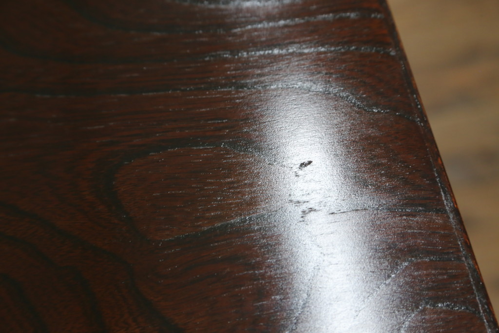 中古　岩谷堂箪笥　力強い杢目と重厚感ある金具が魅力の和箪笥(整理箪笥、衣装タンス、収納たんす、引き出し、サイドボード、サイドチェスト)(R-069997)