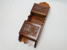 坂田実　天目釉　壷　共箱(花瓶)(R-046639)