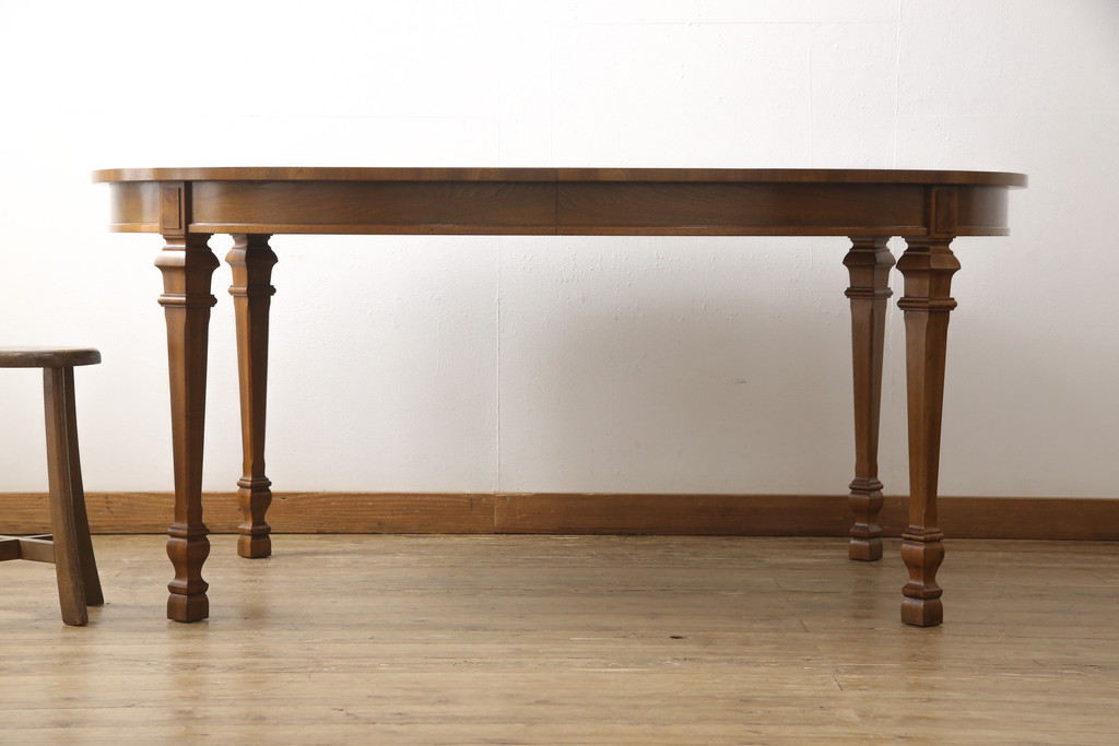 中古　美品　DREXEL HERITAGE(ドレクセルヘリテイジ)　FRANCESCA(フランチェスカ)シリーズ　優美な佇まいのダイニングテーブル(2人掛け、4人掛け)(R-051811)