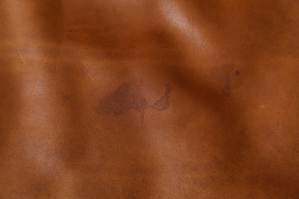 中古　美品　希少な廃番品　ACME Furniture(アクメファニチャー)　DELMAR(デルマー)　使い込まれた本革(レザー)がヴィンテージスタイルによく馴染む3人掛けソファ(三人掛けソファ、3P、トリプルソファ)(定価約30万円)(R-081448)