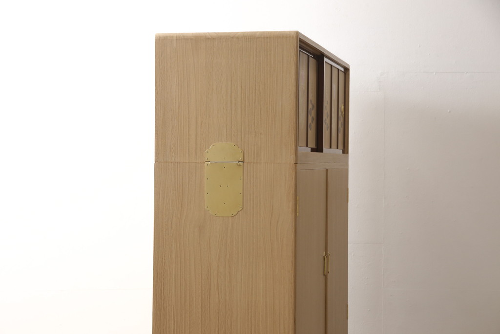 中古 美品 最高級 桐の松山(松山家具) 蒔絵入り 上質な和の空間