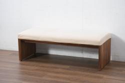ヴィンテージ家具　ERCOL(アーコール)　花柄のファブリックが華やかな雰囲気の2人掛けソファ(2シーターソファ、アームソファ、ラブソファ、2Pソファ、ビンテージ)(R-048572)