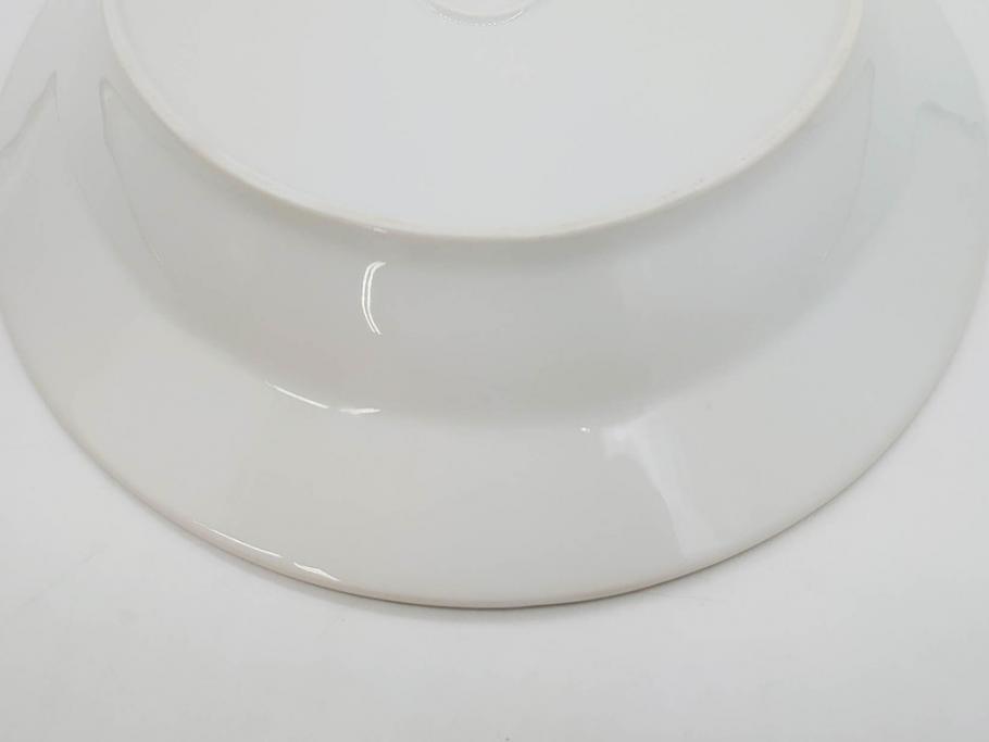 デンマーク　ROYAL COPENHAGEN(ロイヤルコペンハーゲン)　ブルーフルーテッド　ハーフレース　食卓を華やかに演出するオーバルディッシュ(プレート、皿、洋食器)(定価約71500円)(R-075951)