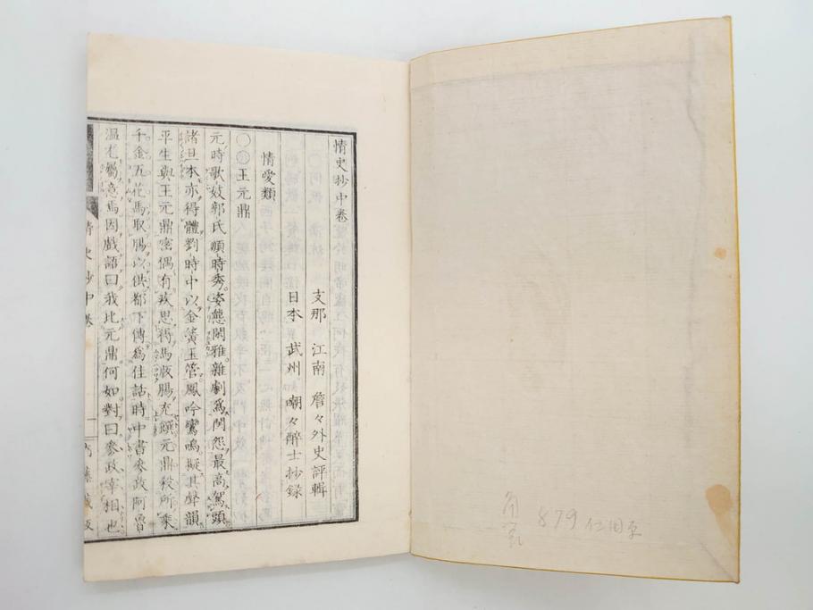 明治　情史抄　松山堂　田中正彜　藤井利八　上・中・下　3冊セット(古書、和本)(R-075954)