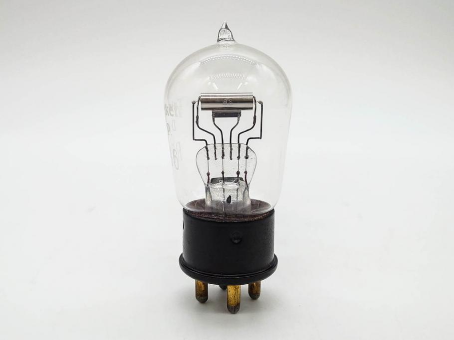 希少　当時物　1920年代?　テレフンケン　TELEFUNKEN(D.R.P)　RE86　真空管2本セット(箱付き)(R-075958)