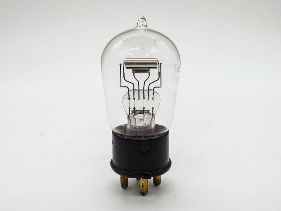 希少　当時物　1920年代?　テレフンケン　TELEFUNKEN(D.R.P)　RE86　真空管2本セット(箱付き)(R-075958)