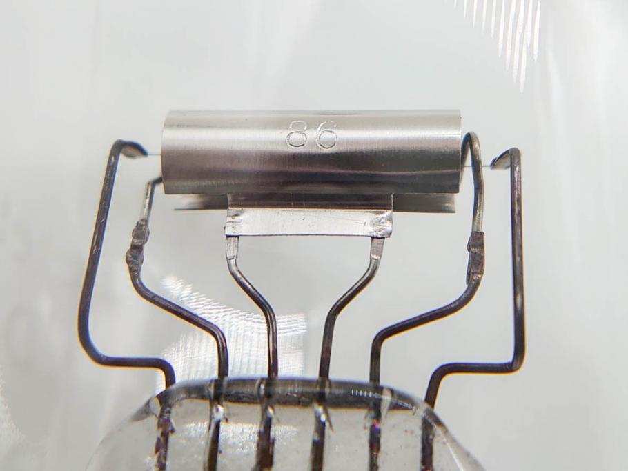 希少　当時物　1920年代?　テレフンケン　TELEFUNKEN(D.R.P)　RE86　真空管2本セット(箱付き)(R-075958)