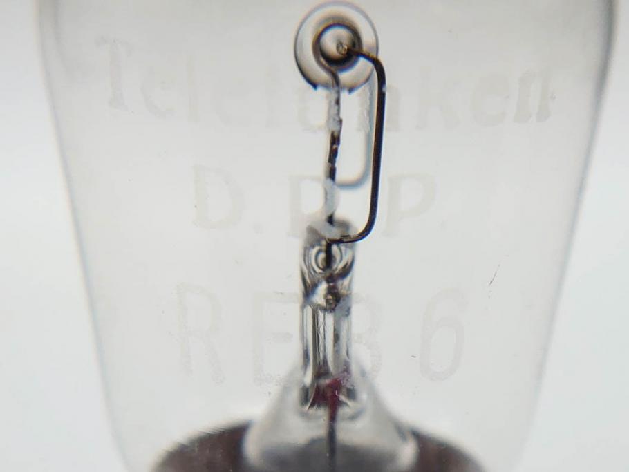 希少　当時物　1920年代?　テレフンケン　TELEFUNKEN(D.R.P)　RE86　真空管2本セット(箱付き)(R-075958)