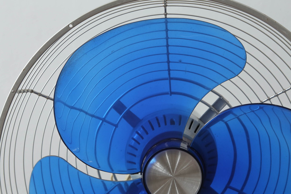 レトロ雑貨　激レア!!　松下電器産業　大型　F-35VG　ナショナル扇風機　箱付き(National、ELECTRIC FAN、3枚羽)(R-075044)