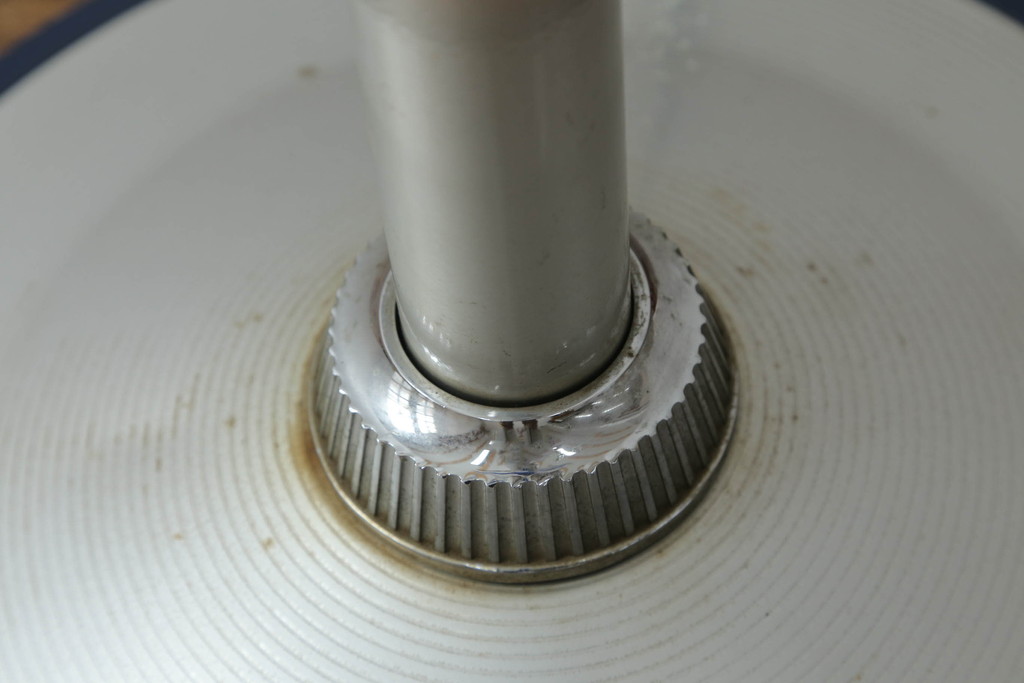レトロ雑貨　激レア!!　松下電器産業　大型　F-35VG　ナショナル扇風機　箱付き(National、ELECTRIC FAN、3枚羽)(R-075044)