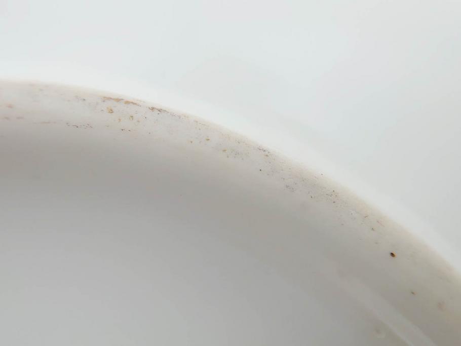 オールドノリタケ　NORITAKE　金彩　花　ハンドル付　柔らかな色彩が美しいボウル(M-NIPPON印、風景、ハンドペイント、プレート、深皿、洋食器)(R-082747)