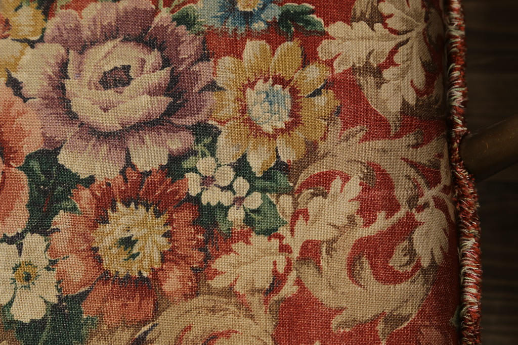 イギリスビンテージ　ERCOL(アーコール)　優雅でクラシカルな雰囲気を高める1人掛けソファ2脚セット(アームチェア、1Pソファ、一人掛け、椅子、イス、ヴィンテージ、英国)(R-069040)