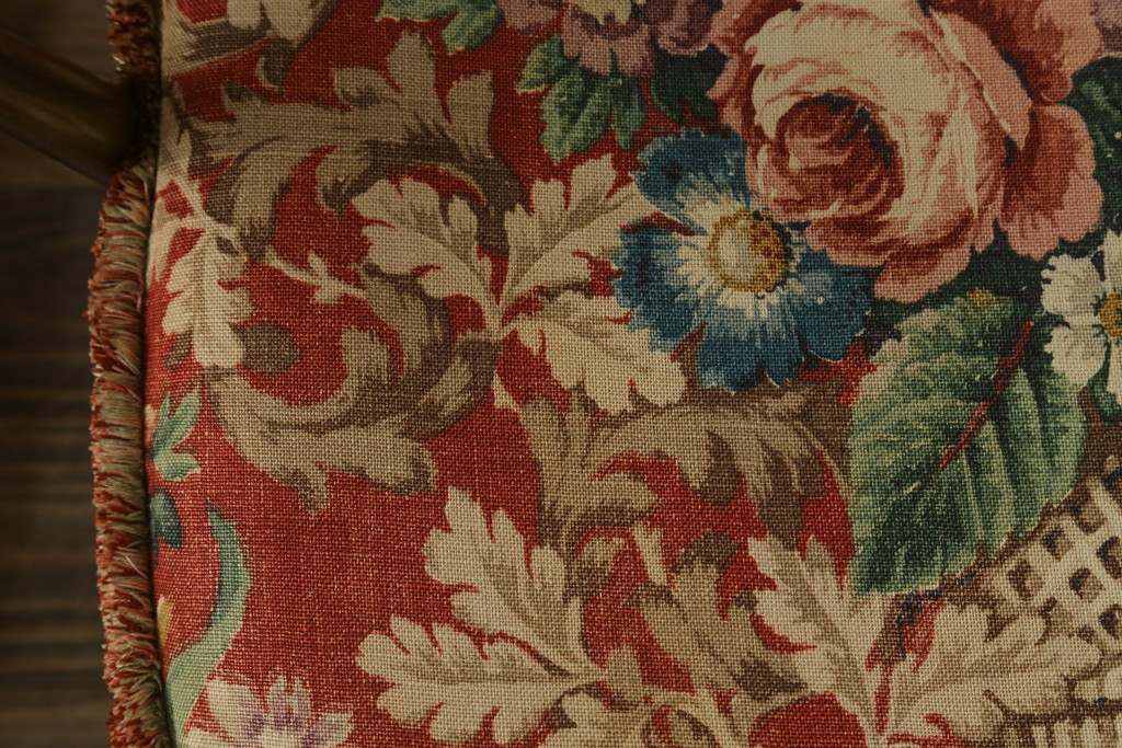 イギリスビンテージ　ERCOL(アーコール)　優雅でクラシカルな雰囲気を高める1人掛けソファ2脚セット(アームチェア、1Pソファ、一人掛け、椅子、イス、ヴィンテージ、英国)(R-069040)