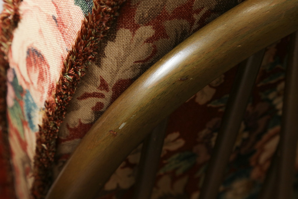 イギリスビンテージ　ERCOL(アーコール)　優雅でクラシカルな雰囲気を高める1人掛けソファ2脚セット(アームチェア、1Pソファ、一人掛け、椅子、イス、ヴィンテージ、英国)(R-069040)