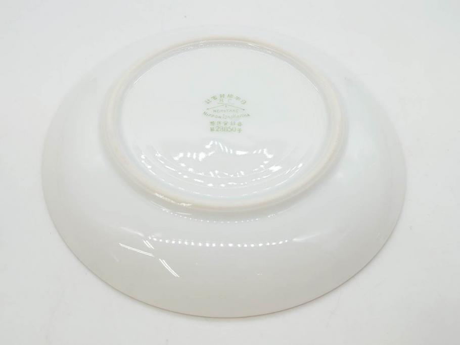 オールドノリタケ　NORITAKE　ヤジロベー印　ピンク　品よく可愛らしいカップ&ソーサー5客セット(花、金彩、C&S、日本陶器會社、洋食器)(R-082748)
