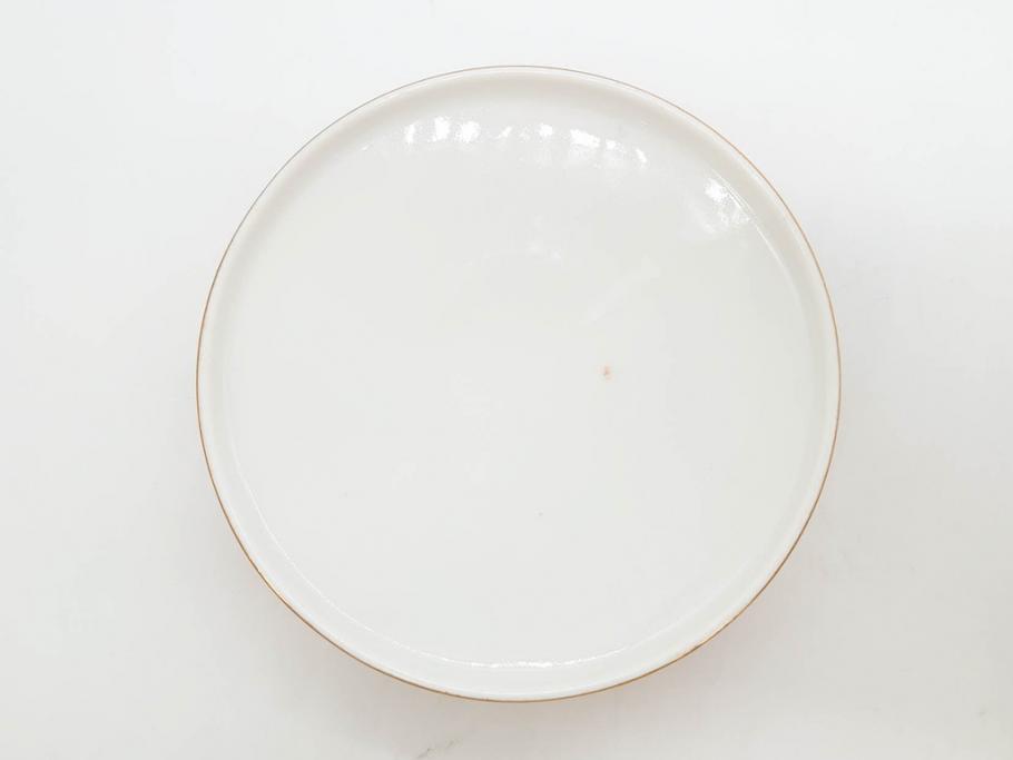 オールドノリタケ　NORITAKE　花唐草文　赤絵　金彩　3.2寸・3.7寸・4寸　食卓を華やかに彩る蓋付き茶碗4客&小鉢4客セット(器、どんぶり、深鉢、深皿、向付、マルキ印、和皿、和食器、三寸二分、三寸七分、四寸)(R-082749)