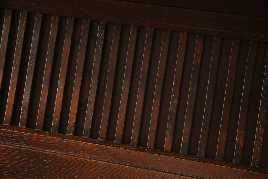 中古　美品　九州民芸家具　欅(ケヤキ)材　シンプルなデザインの囲炉裏テーブル(座卓、ローテーブル、木製火鉢)(R-059412)