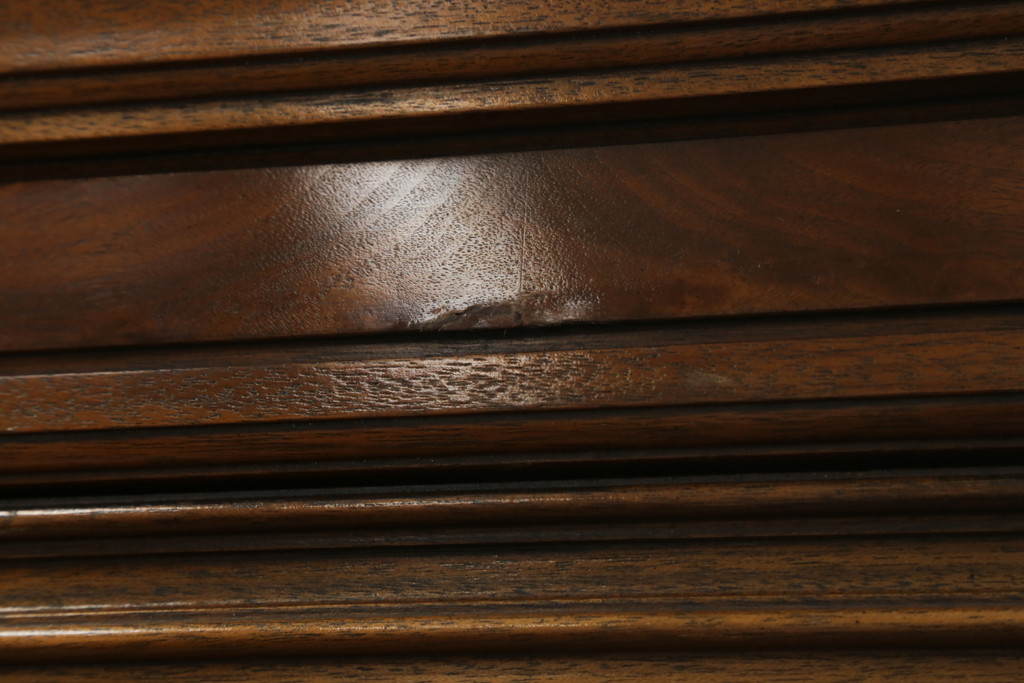 中古　DREXEL HERITAGE(ドレクセルヘリテイジ)　FRANCESCA(フランチェスカ)　品のある佇まいと美しい杢目に目を奪われるワードローブ(洋服タンス、収納棚、キャビネット)(R-066645)