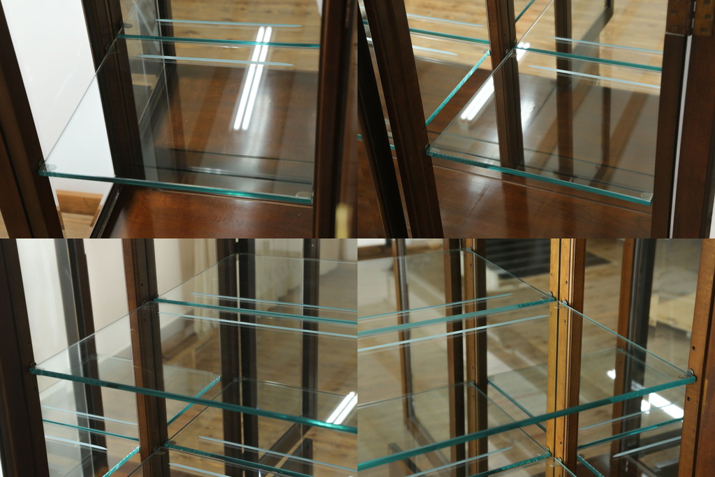 中古　美品　DREXEL HERITAGE(ドレクセルヘリテイジ)　シノワズリ様式　上品な佇まいが美しいチャイナキャビネット(定価約340万円)(食器棚、キュリオケース、ガラスケース、ショーケース、戸棚、飾り棚)(R-059661)