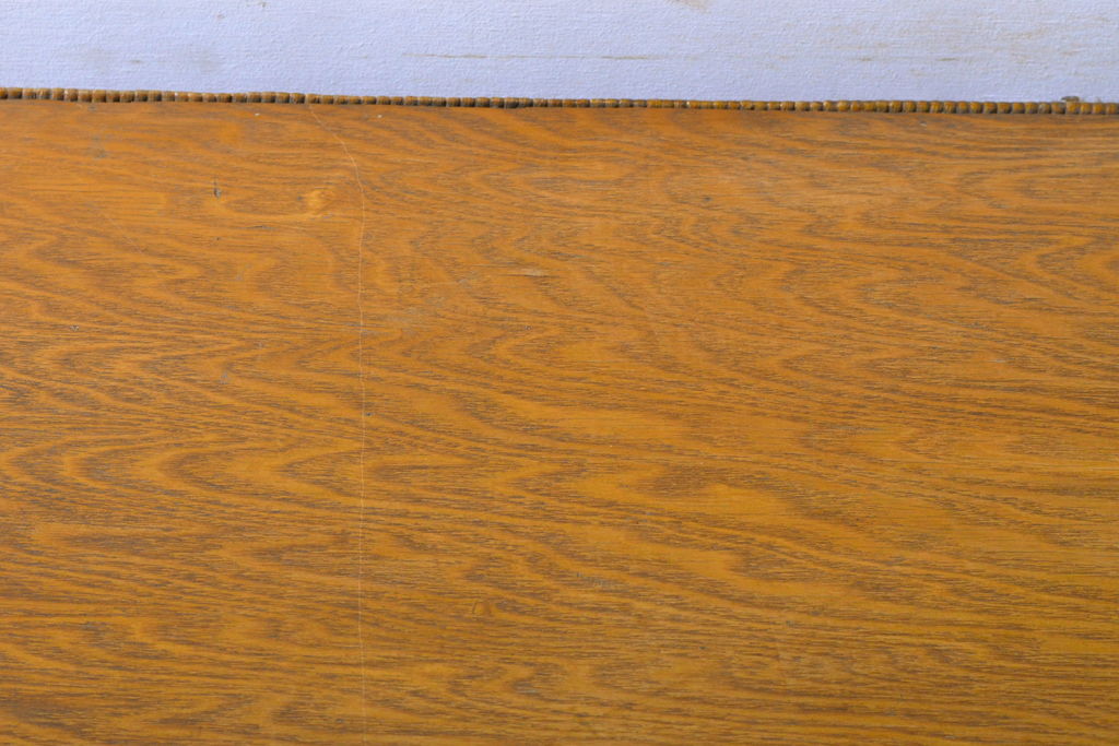 和製アンティーク　激レア　希少　昭和初期　涼し気で快適な在宅ワーク時間を演出する籐の片袖机(ラタン、ワークデスク、在宅用)(R-061387)
