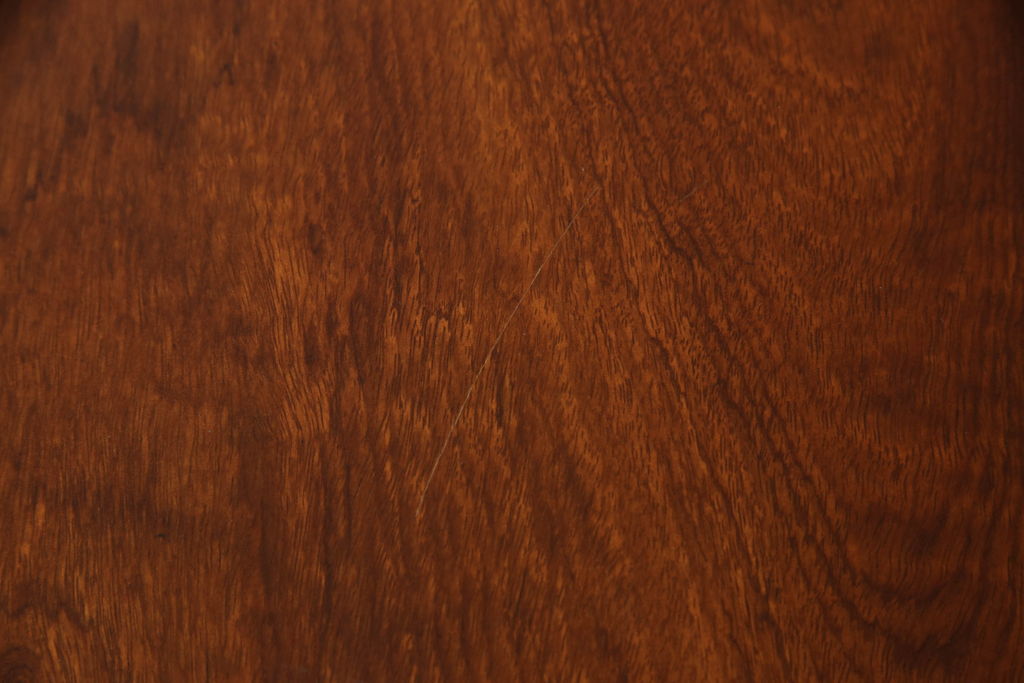 中古　高級家具　カリン材のエクステンションテーブル(ダイニングテーブル、花梨材)(R-049959)
