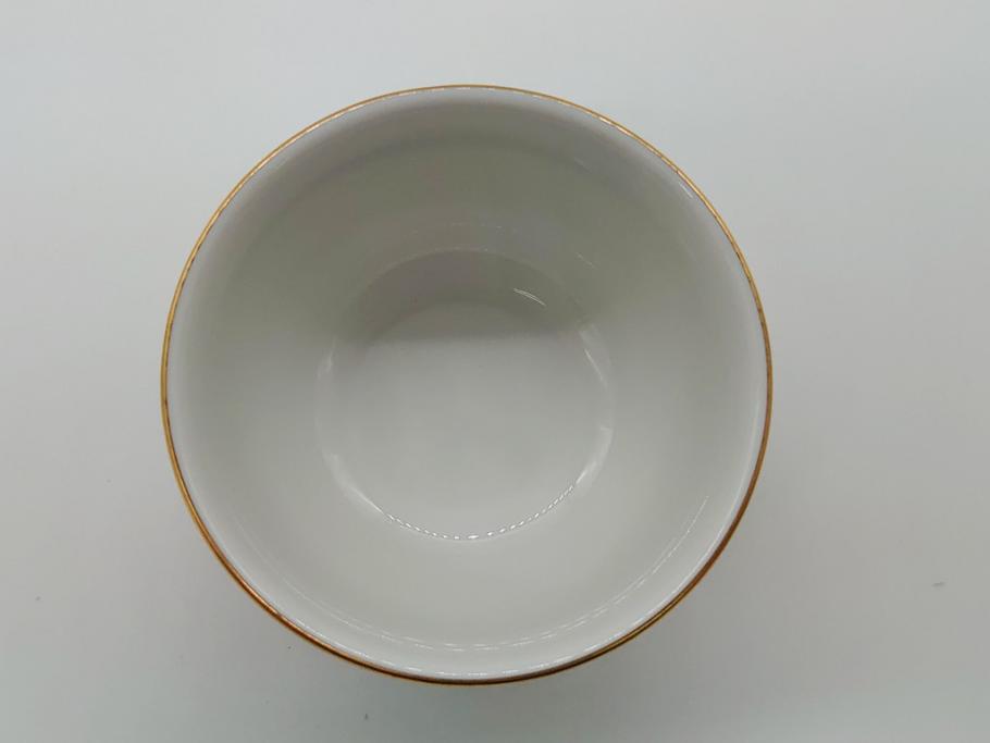 ドイツ　マイセン　Meissen　ベーシックフラワー　三つ花　優雅で華やかなシュガーポット(蓋物、西洋陶磁器)(R-061784)