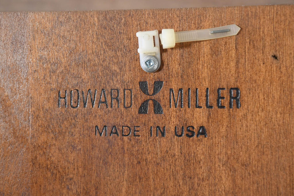 中古　高級時計ブランド　Howard Miller(ハワード ミラー)　Delaware(デラウェア)　チェリー材　月の満ち欠けを表示するムーンダイヤル付きのホールクロック(時計台、振り子時計、ディスプレイ)(定価約110万円)(R-082134)