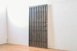 アンティーク建具　イギリスアンティーク　ステンドグラスのペイントフィックス窓・小(明り取り)(R-037514)