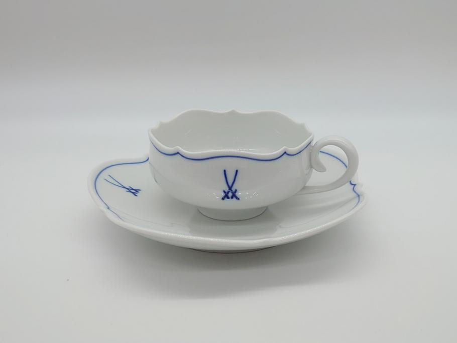 MEISSEN 　カップ＆ソーサー　✤2組セット✤いつ頃購入のものか分かると