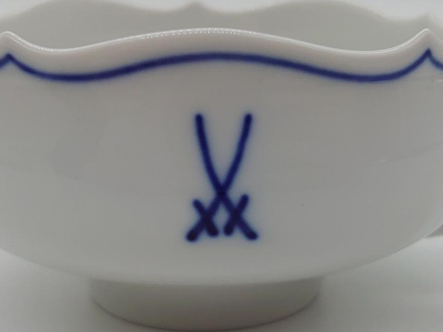 ドイツ マイセン Meissen 双剣 シンプルで趣のあるティーカップ