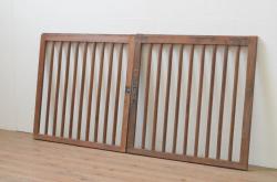 アンティーク建具　昭和中期　フレンチナチュラルな空間に合うペイントドア(木製扉)(R-044939)