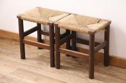 中古　美品　B&B Italia　Jeffrey Bernett(ジェフリー・バーネット)　Metropolitan'14(メトロポリタン)　 ARMCHAIRS(Steel base frame)　本革(レザー)　クールなモダンデザインがお洒落なアームチェア&オットマンのセット(1人掛けソファ、一人掛けソファ、回転椅子、回転イス、ラウンジチェア、フットスツール)(R-066946)