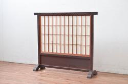 中古　高級品!秋田杉の木味板戸3枚セット