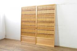 未使用品　青ダイヤ(あおダイヤ)　デットストック品のステンドグラス(建具、ドア、窓、照明、衝い立て、衝立、つい立て)(定価約7万5千円)(R-072986)