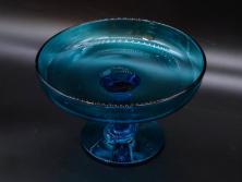 上手物　江戸期　古伊万里　大明成化年製　染付　色絵　花文　鳳凰　8.6寸皿　約26　色彩とフォルムの美しさが食卓に華やかさを演出する変形皿(八寸六分、深皿、和食器、花唐草、和皿)(R-062051)
