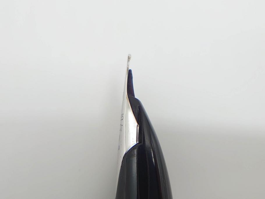PILOT(パイロット)　〈M〉14K-585　H484　スターリングシルバー　PILOT CUSTOM STERLING SILVER JAPAN　御守　大本山　増上寺　般若心経　スペアーインキブルー付き　万年筆(共箱付き、筆記具、文具)(R-069707)